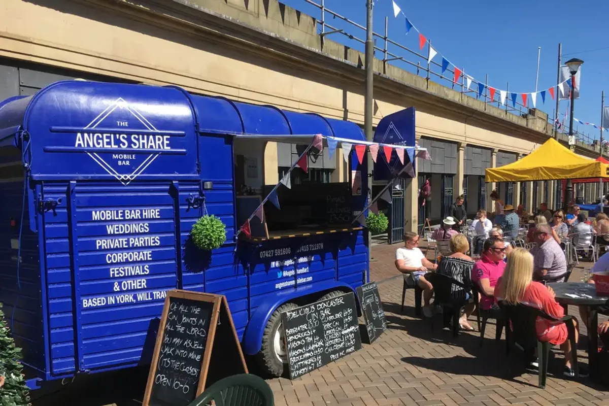 The Angels Share Mobile Bar — catering & wine in North Yorkshire, UK