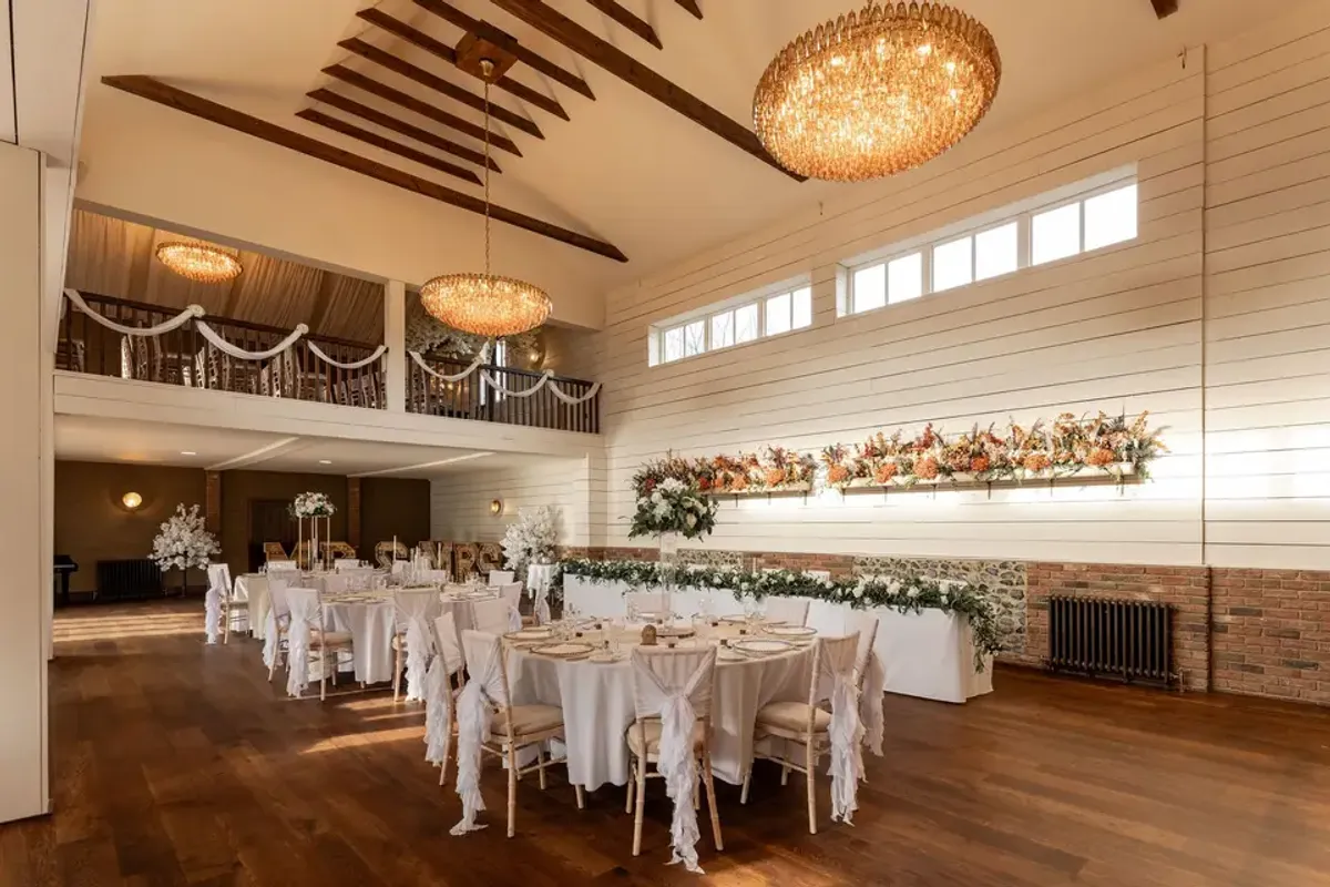 The Essex Barn at the White Hart, wedding venue in Essex, UK