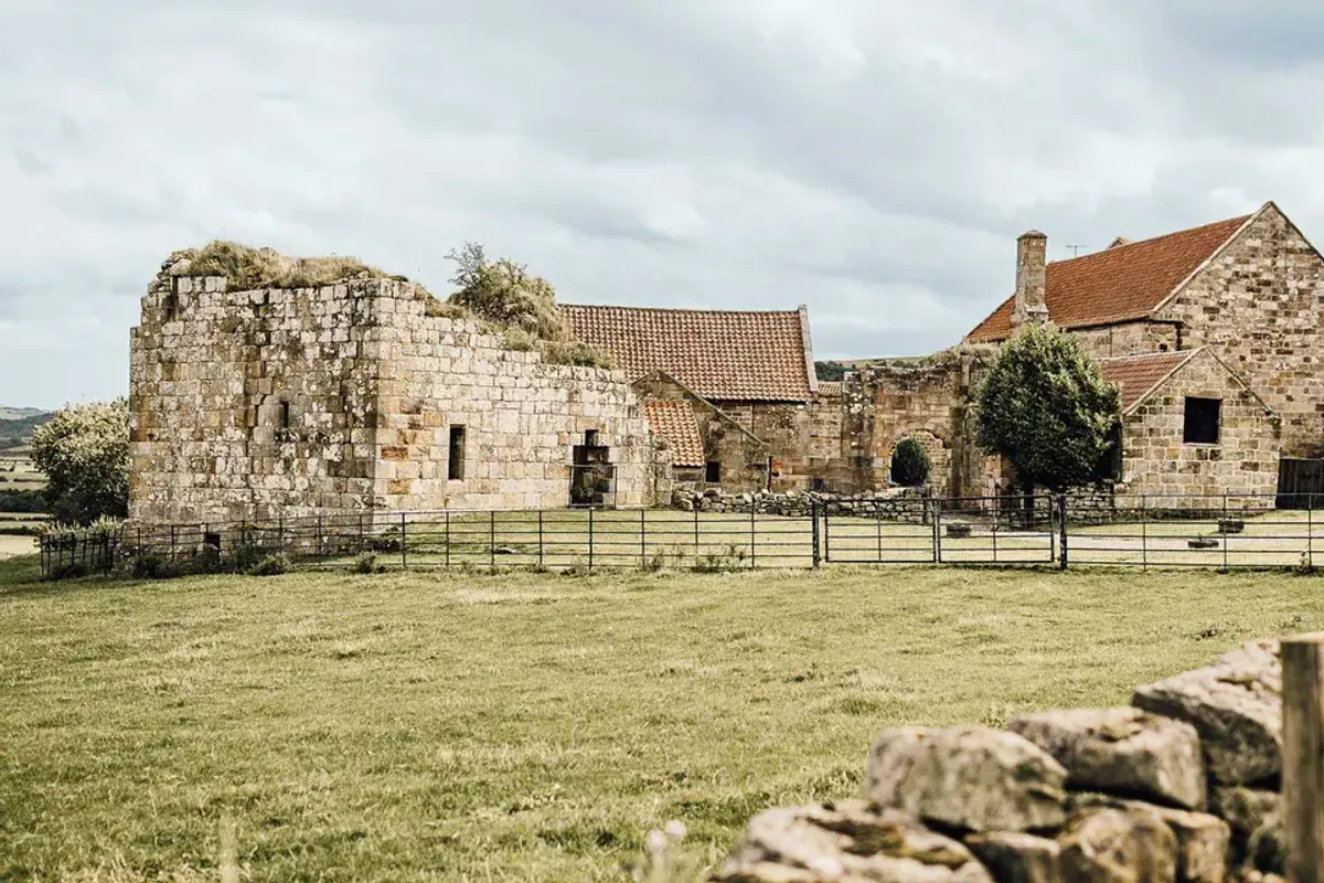 Danby Castle Barn, wedding venue in North Yorkshire, UK