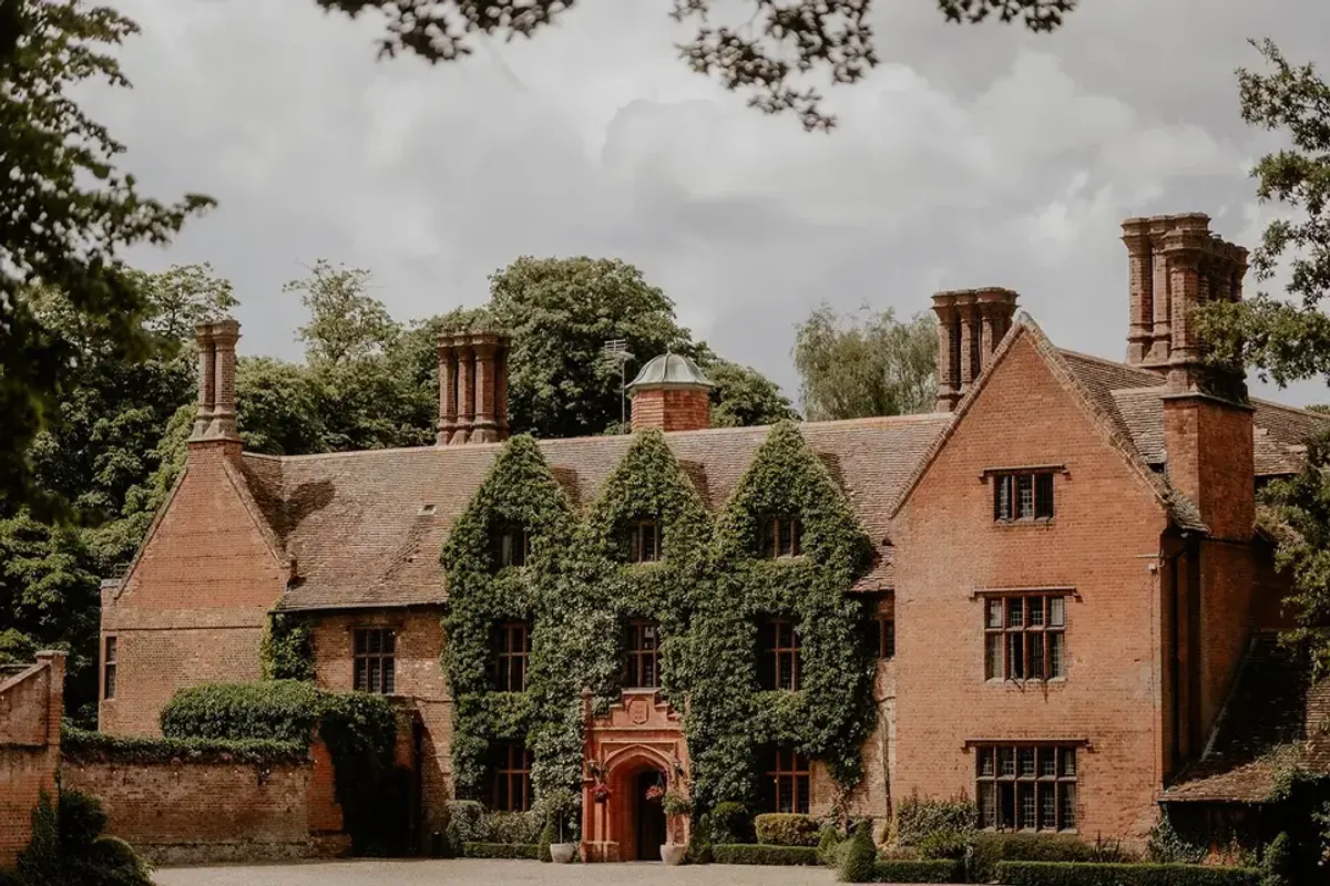 Woodhall Manor, wedding venue in Suffolk, UK
