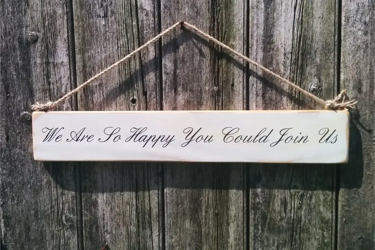 Sentiment Signs - Wedding Signs photo 8