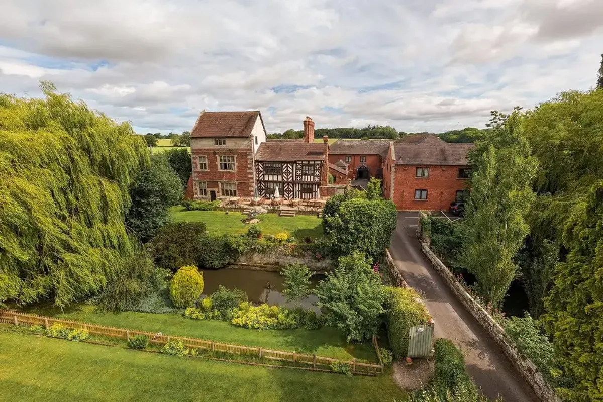 Albright Hussey Manor, wedding venue in Shropshire, UK