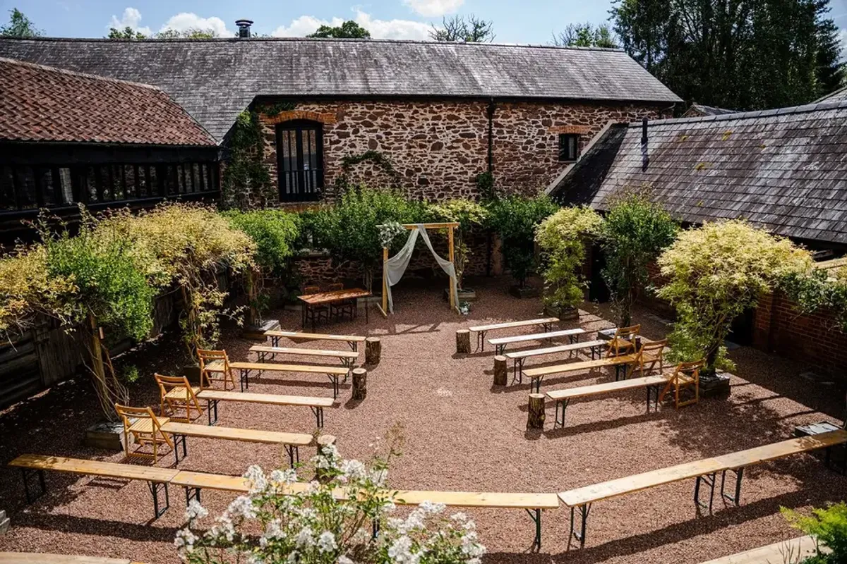 Valleyside Barn, wedding venue in Devon, UK