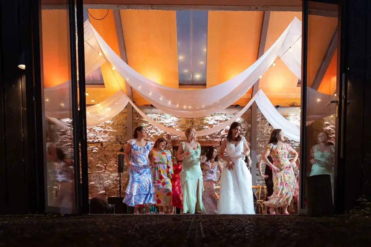 Nant y Walch Barn, wedding venue in Powys, UK