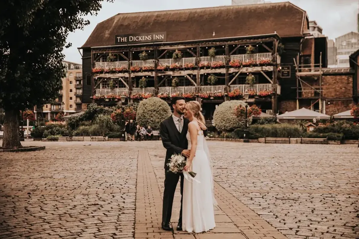 The Dickens Inn, wedding venue in East London, UK