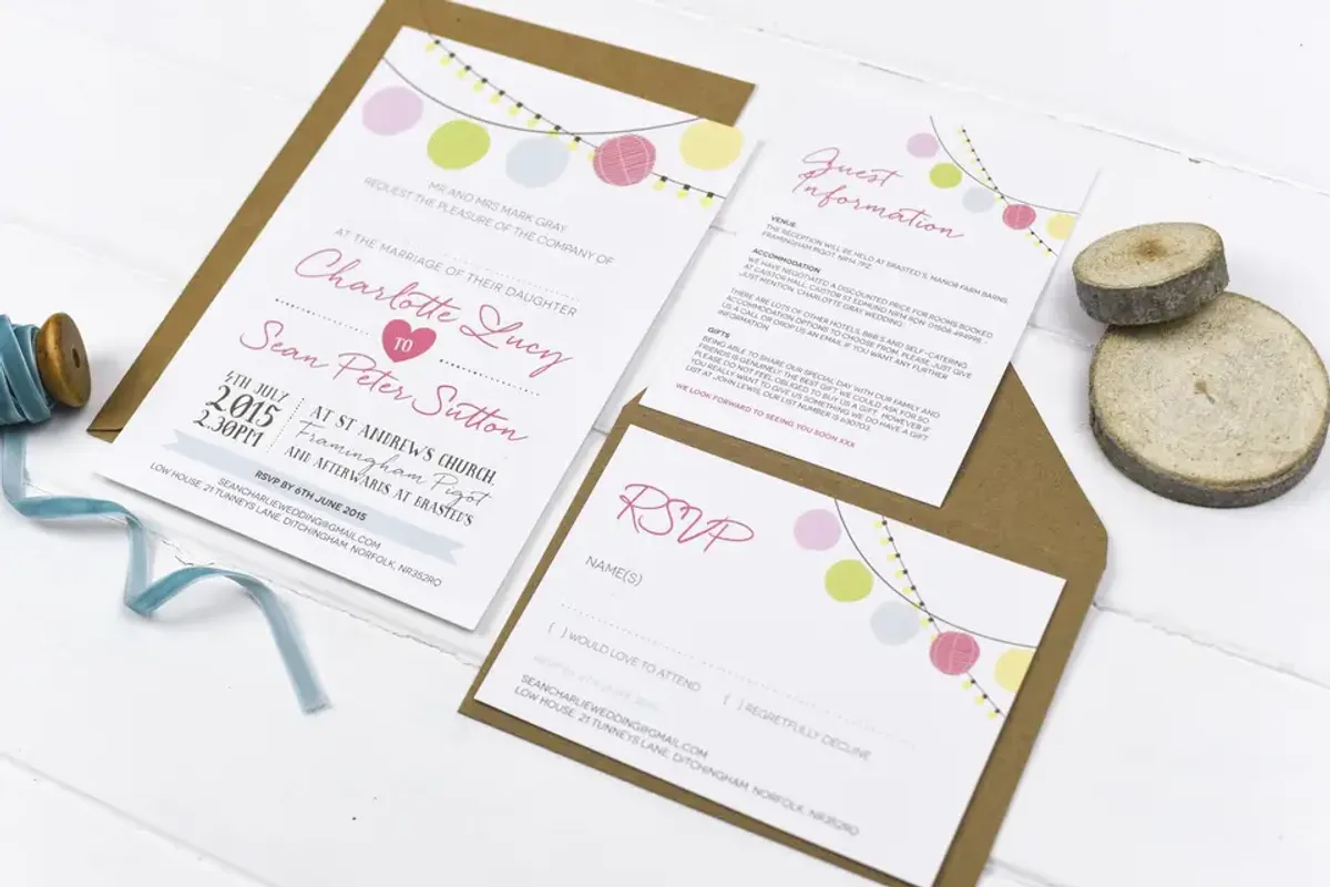 Russet and Gray — invitations & stationery in Essex, UK