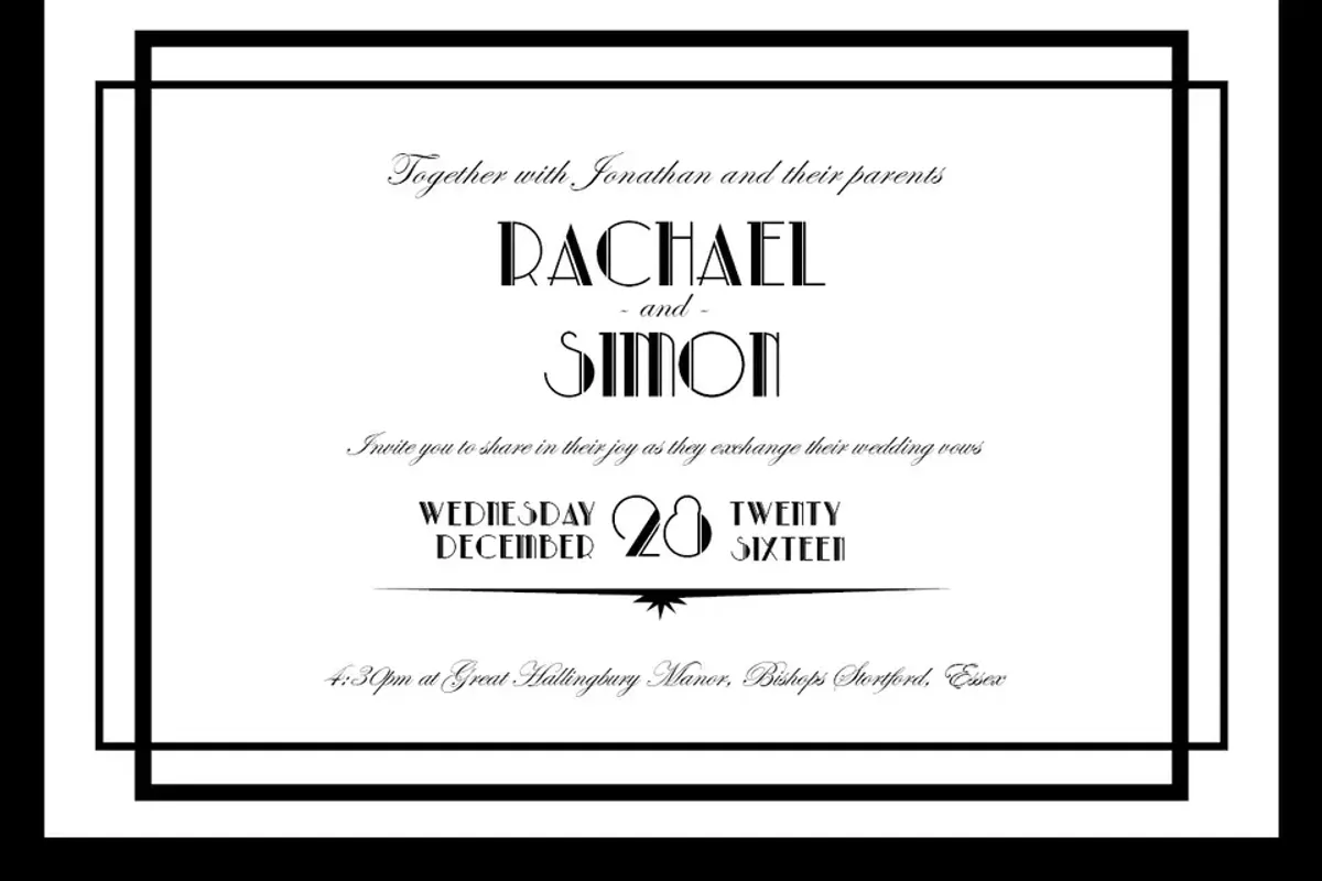 Archangel Design — invitations & stationery in Essex, UK