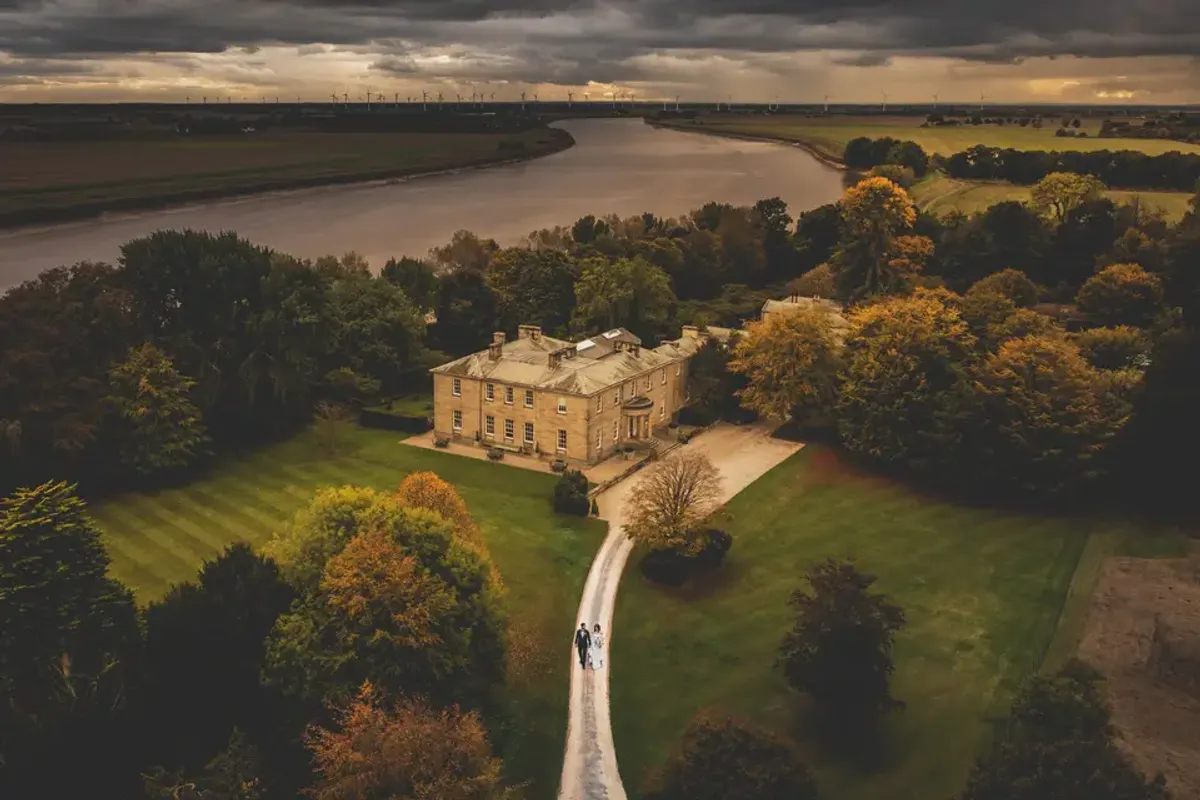 Saltmarshe Hall, wedding venue in North Yorkshire, UK