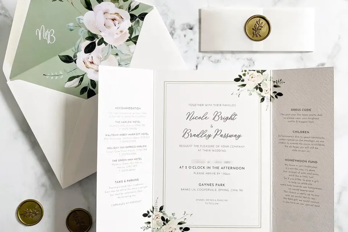 The Little Paper Parcel — invitations & stationery in Essex, UK