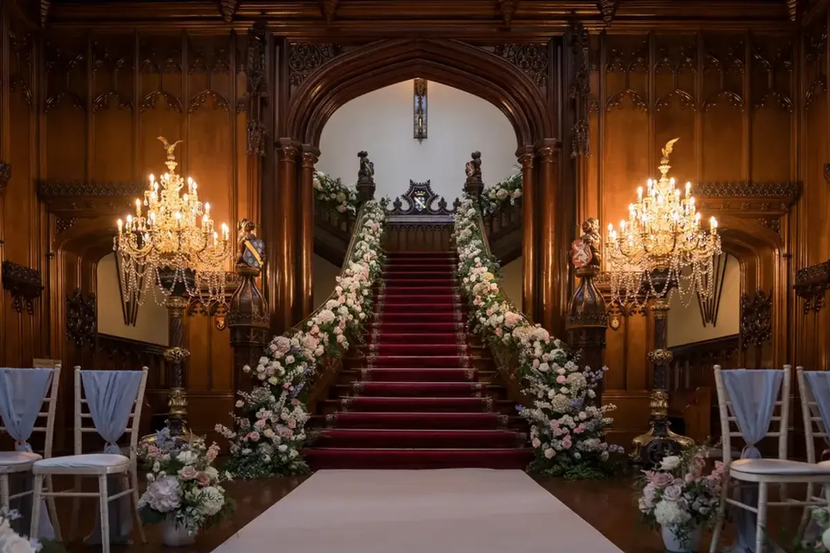 Allerton Castle, wedding venue in North Yorkshire, UK