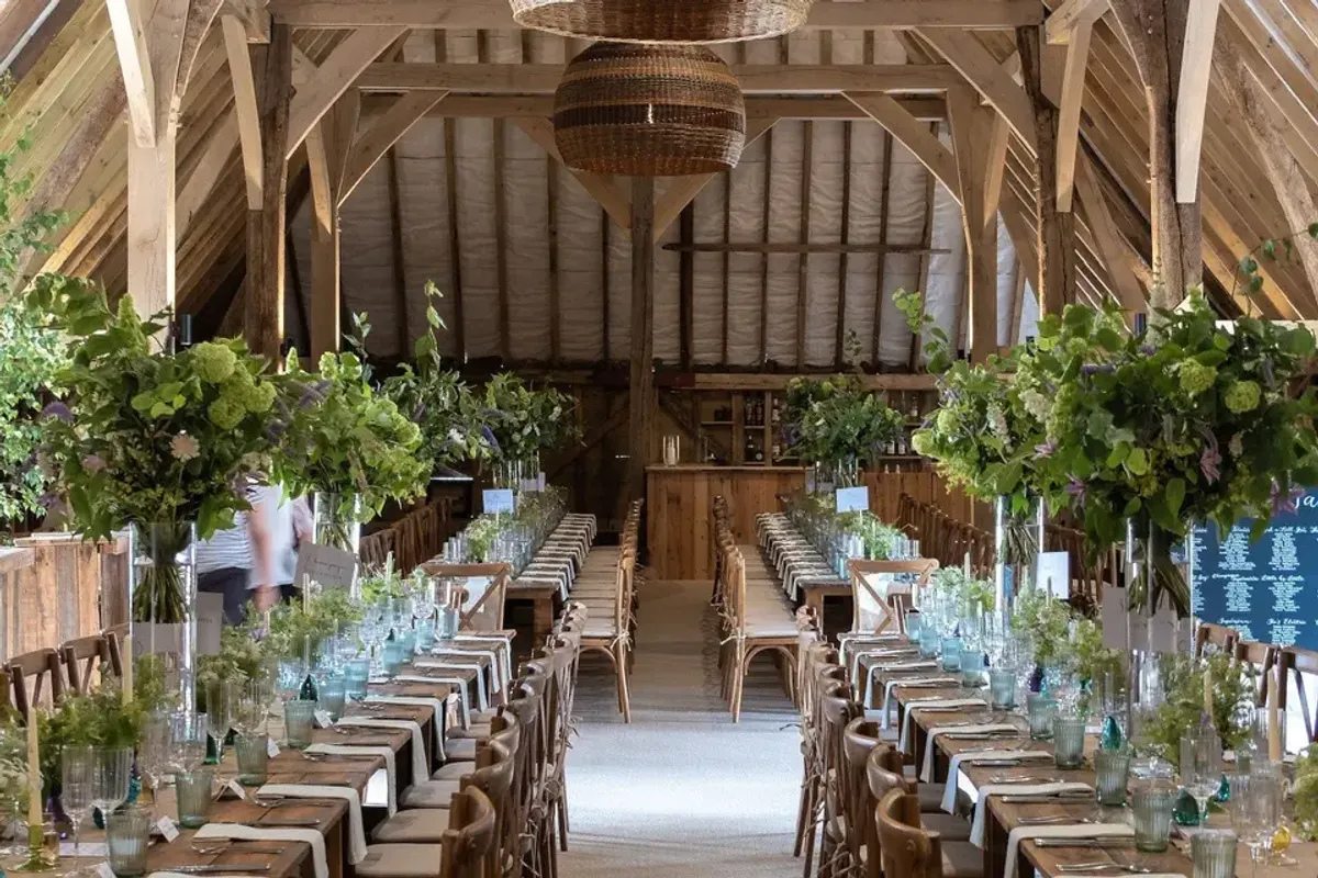Ruffynes Barn, wedding venue in Kent, UK