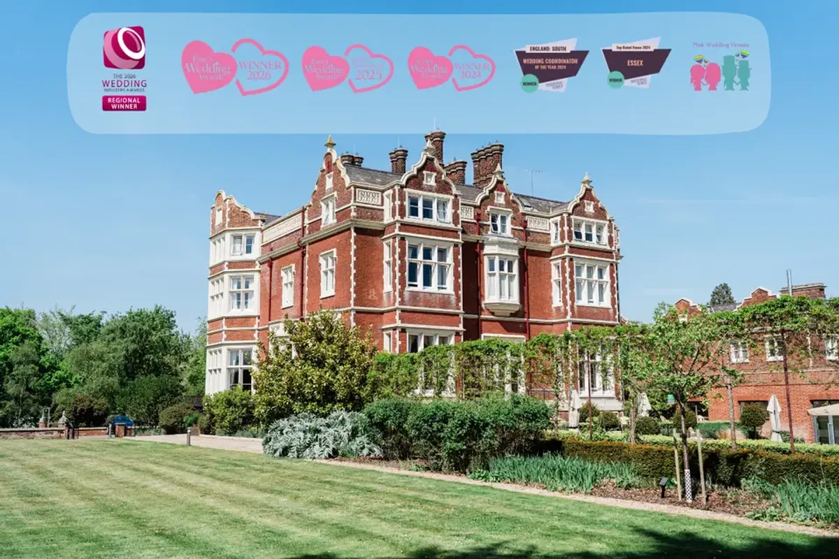 Wivenhoe House, wedding venue in Essex, UK