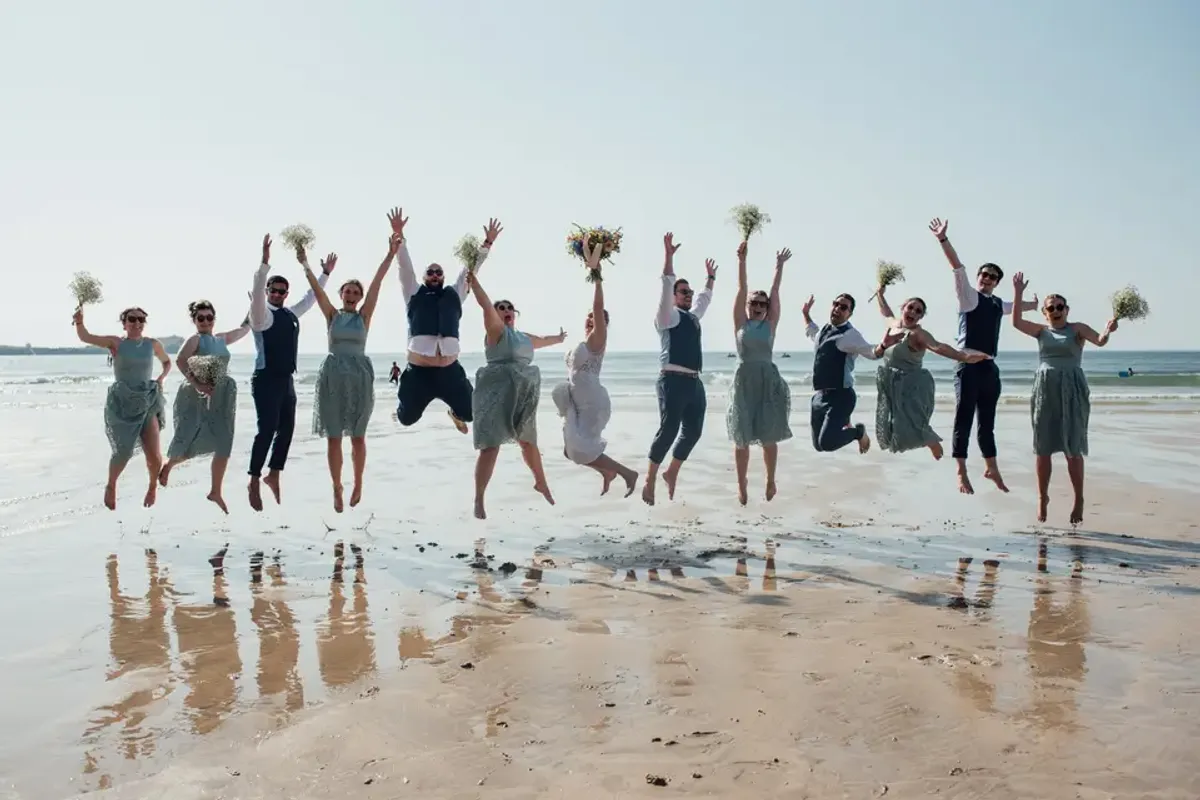 Lusty Glaze Private Beach Weddings photo 10