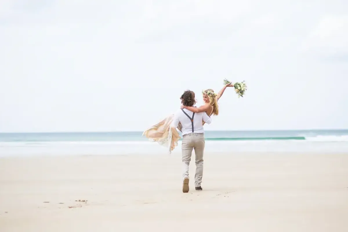 Lusty Glaze Private Beach Weddings photo 1
