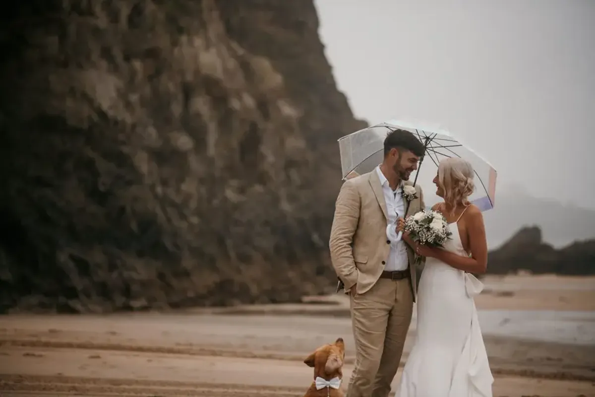 Lusty Glaze Private Beach Weddings photo 12