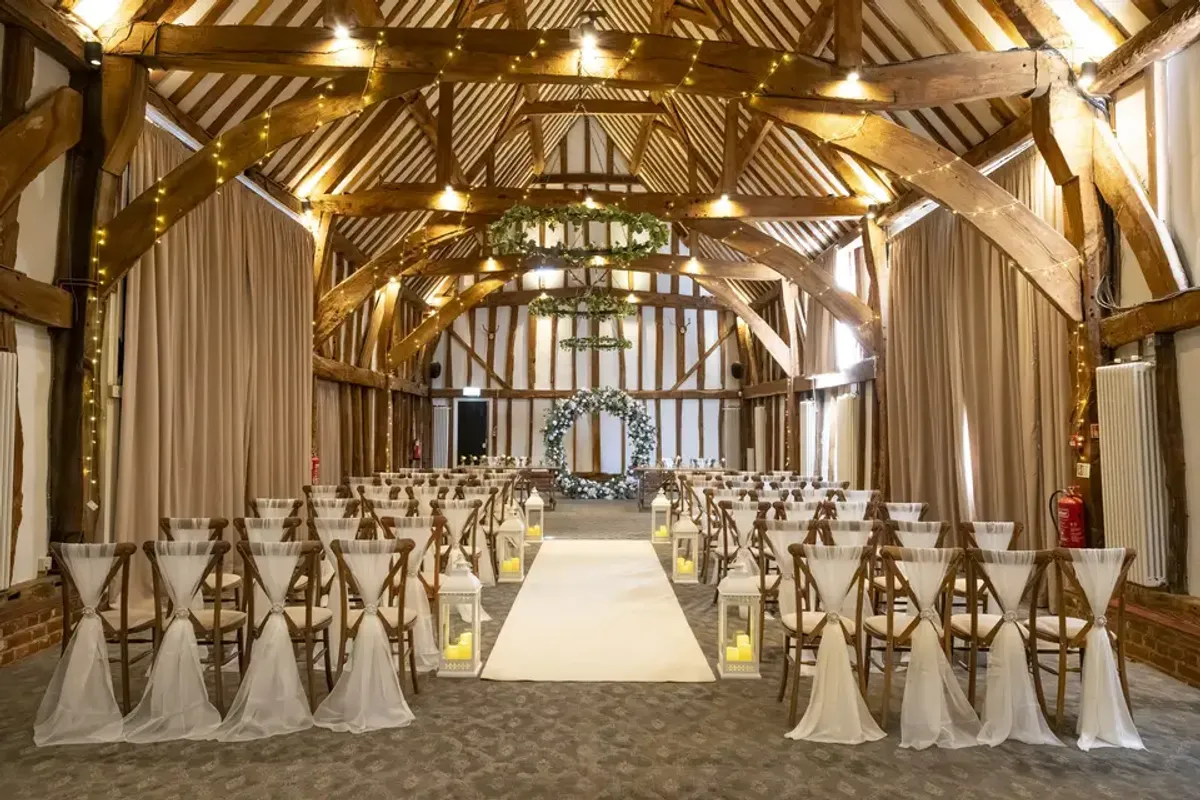 Knebworth House and Barns, wedding venue in Hertfordshire, UK