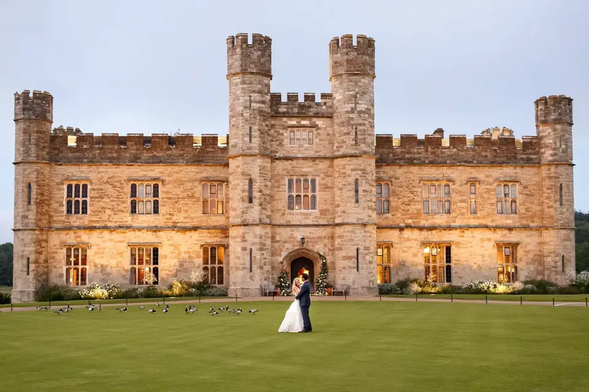 Leeds Castle, wedding venue in Kent, UK