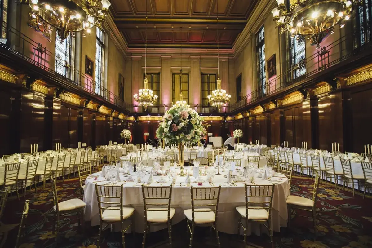 Merchant Taylor's Hall, wedding venue in East Central London, UK