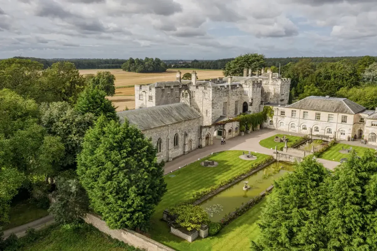 Hazlewood Castle, wedding venue in North Yorkshire, UK