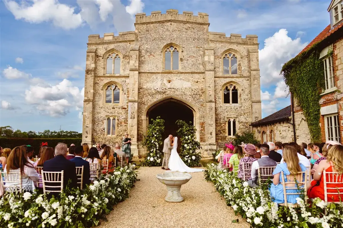 Pentney Abbey, wedding venue in Norfolk, UK