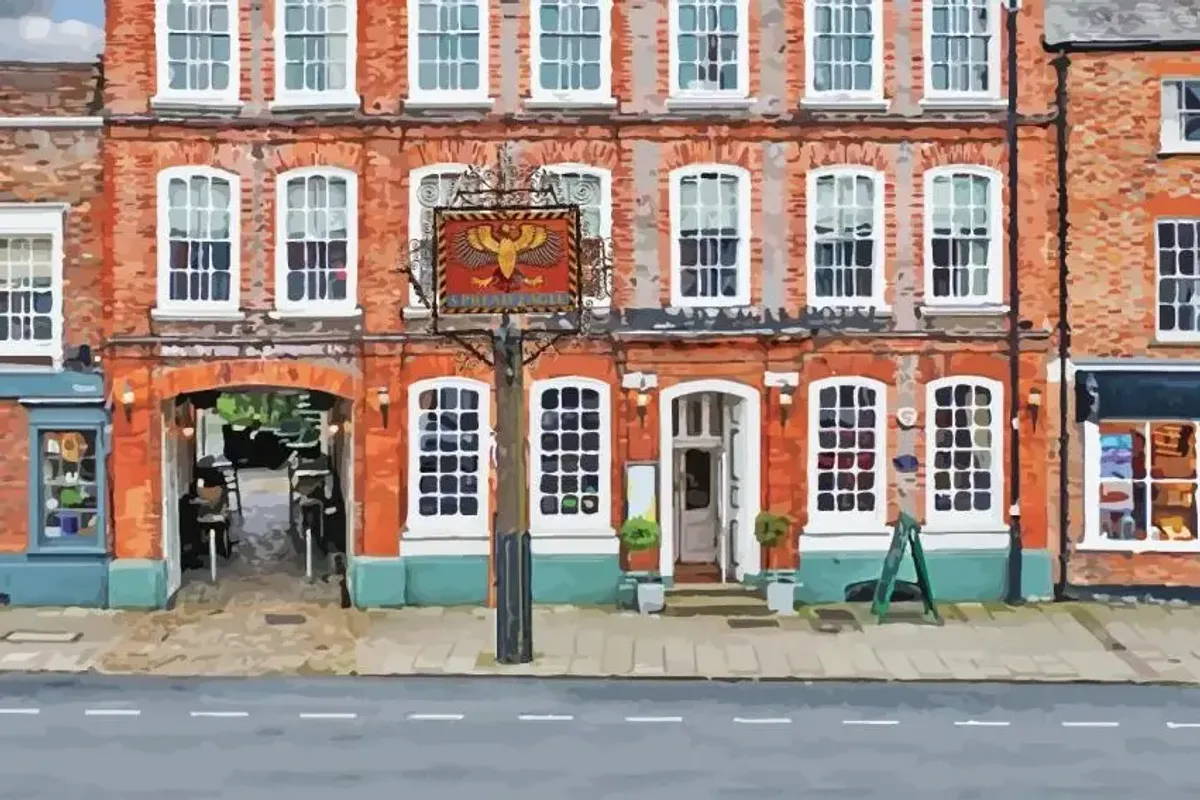 The Spread Eagle Hotel, wedding venue in Oxfordshire, UK