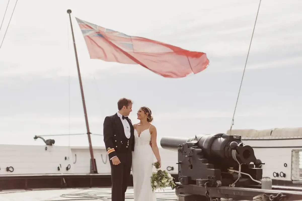 HMS Warrior, wedding venue in Hampshire, UK