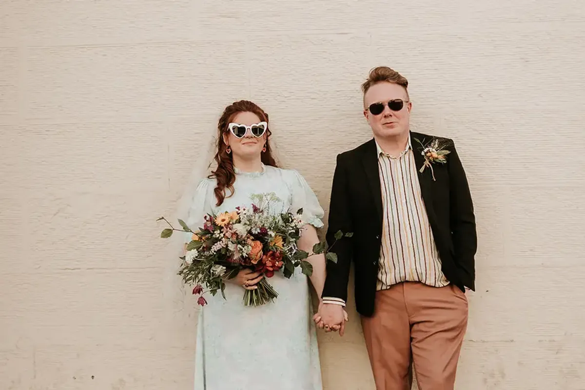 Lavender Blue Alternative Wedding Coordination photo 4