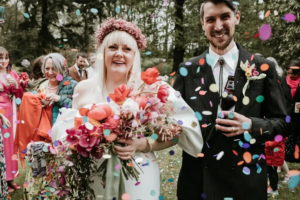Lavender Blue Alternative Wedding Coordination photo 5