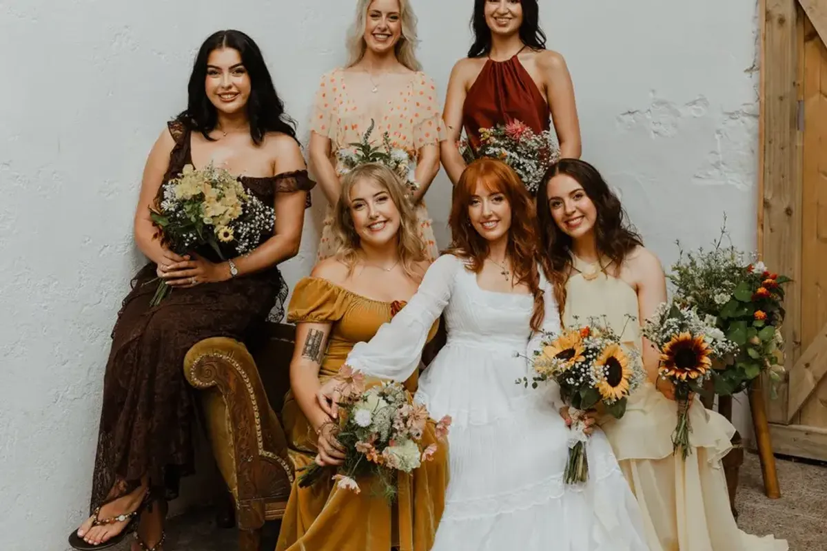 Lavender Blue Alternative Wedding Coordination photo 3