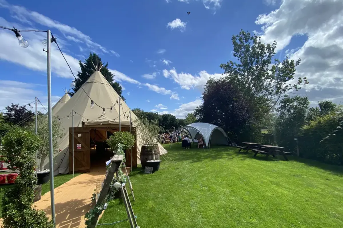 Swan Tipis, wedding venue in Suffolk, UK