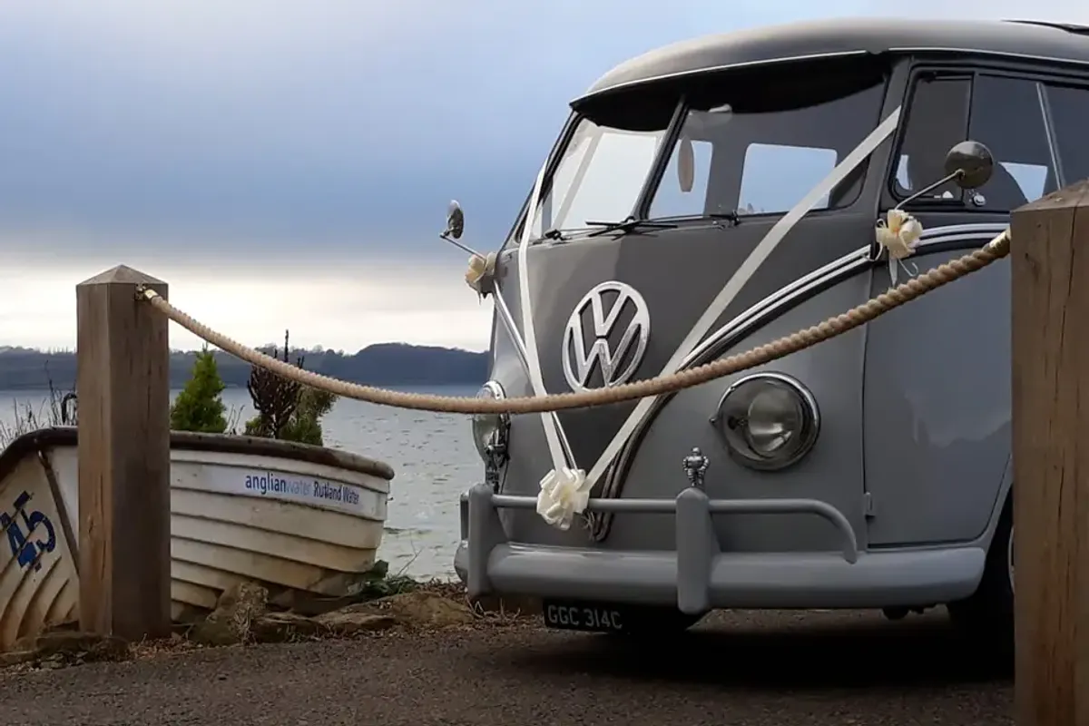 CK VW Vintage Split screen campervan wedding hire — transport in Surrey, UK