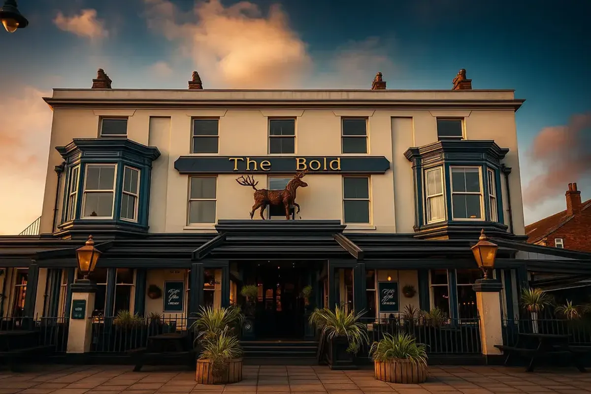 The Bold Hotel Bar & Grill, wedding venue in Merseyside, UK