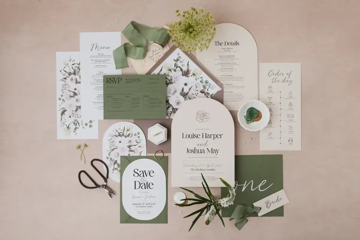 Wild Moon Wedding Stationery photo 9