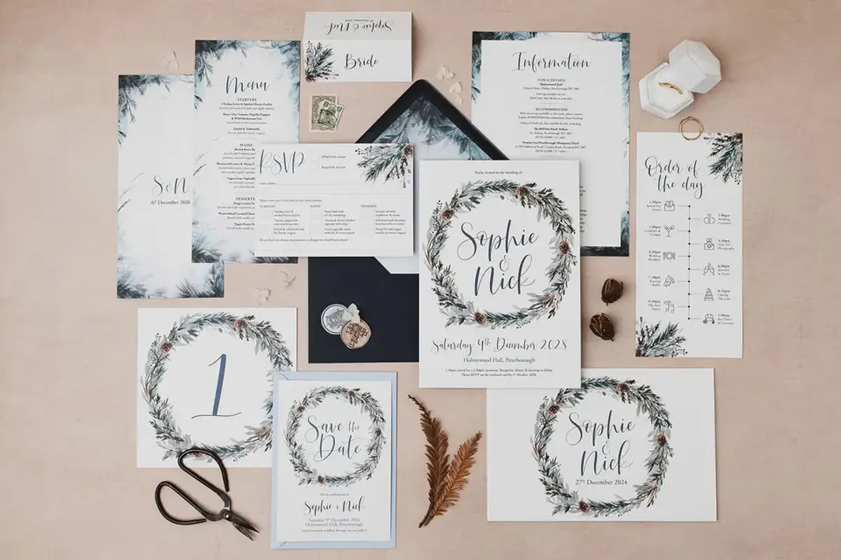 Wild Moon Wedding Stationery photo 8