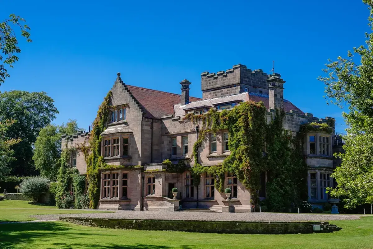 Ellingham Hall, wedding venue in Northumberland, UK