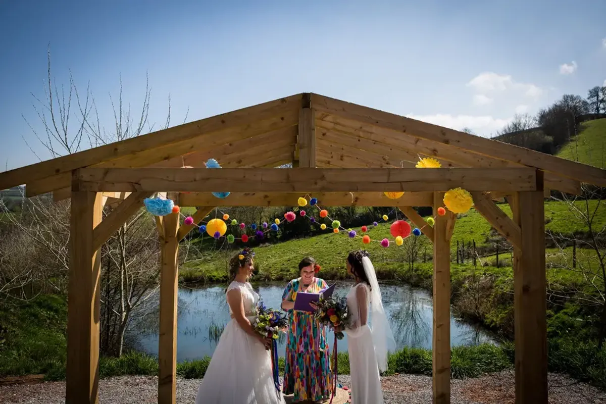 Hawke Barn, wedding venue in Devon, UK