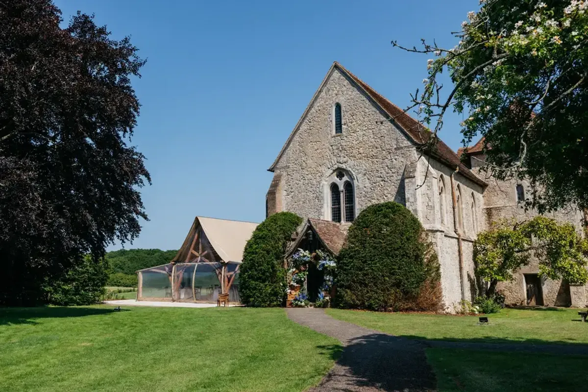Bilsington Priory, wedding venue in Kent, UK