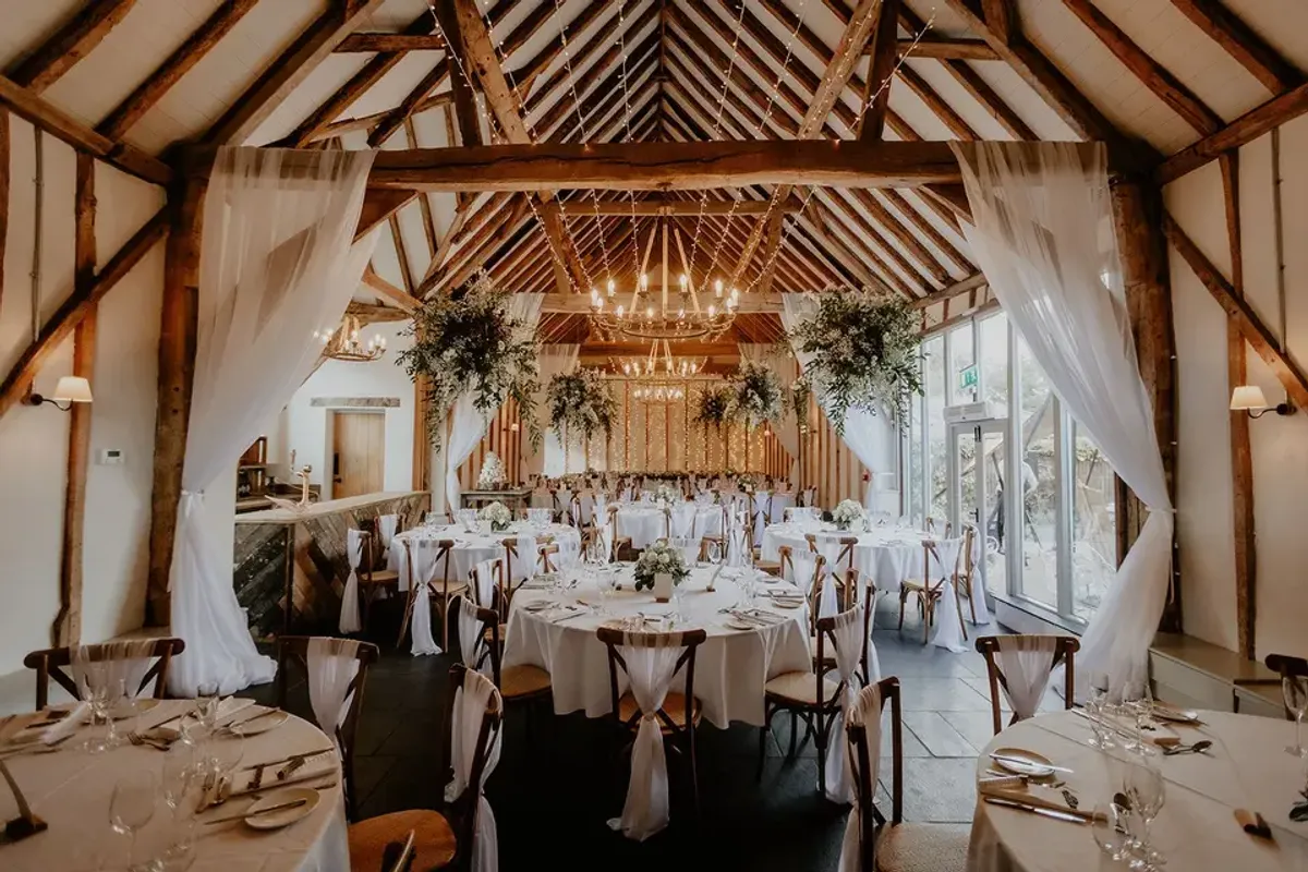 Kimbridge Barn, wedding venue in Hampshire, UK
